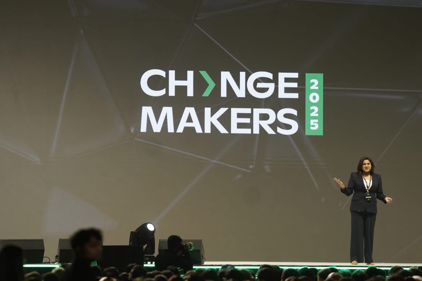 Maalica Ravikumar keynote at Change Makers 2025